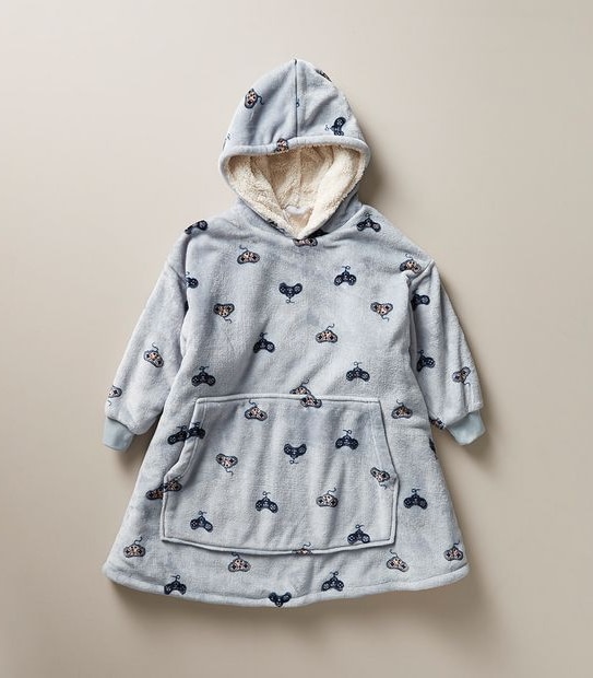 Oversized Hooded Poncho