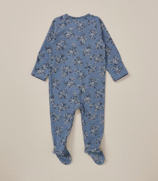 Baby Organic Cotton Print Coverall