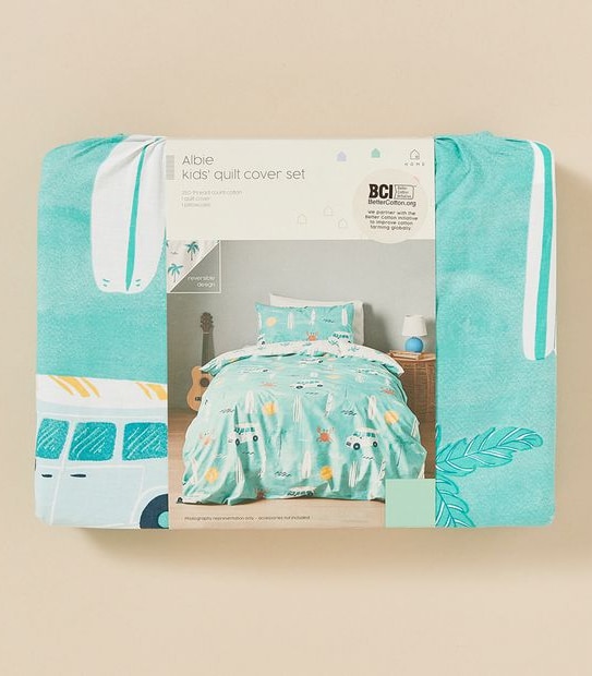 Kids Albie Quilt Cover Set