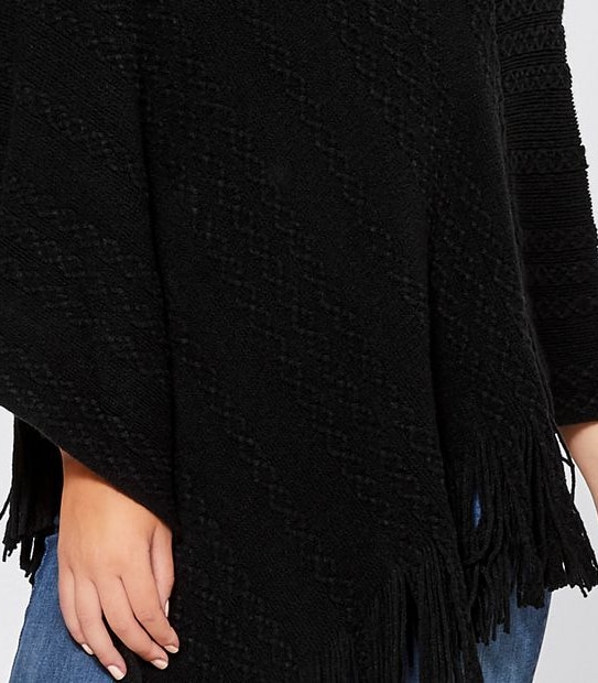 Paige Knitted Poncho