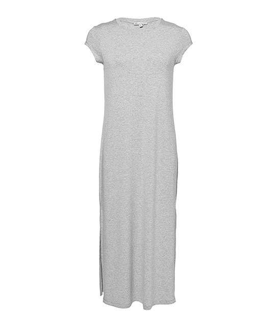 Jersey Maxi Dress - Light Grey