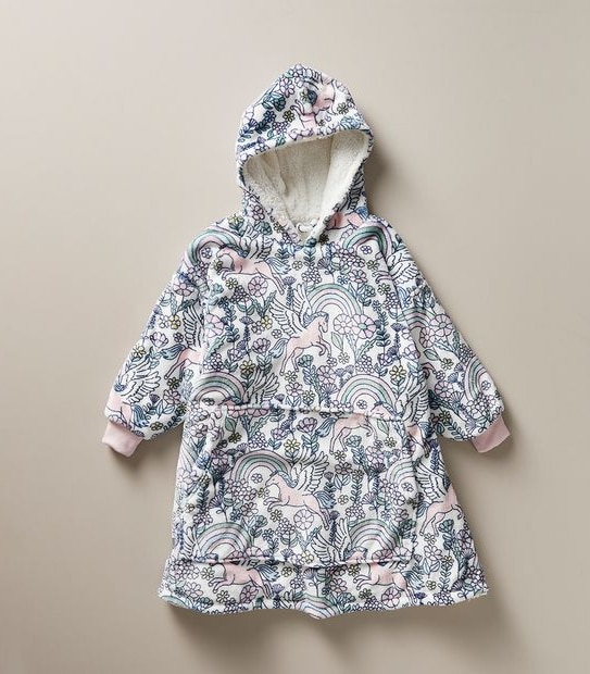 Oversized Hooded Poncho