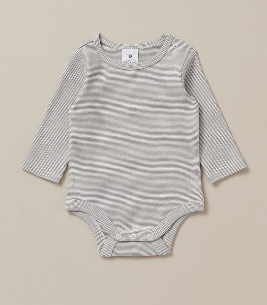 3 Pack Baby Organic Cotton Rib Bodysuits