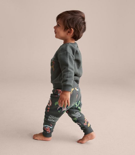 2 Piece Baby Marvel Comics Set