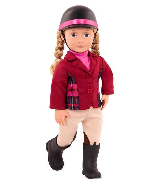 Our Generation Deluxe Lily Anna Doll – with Book