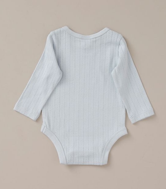 Baby Organic Cotton Pointelle Bodysuit