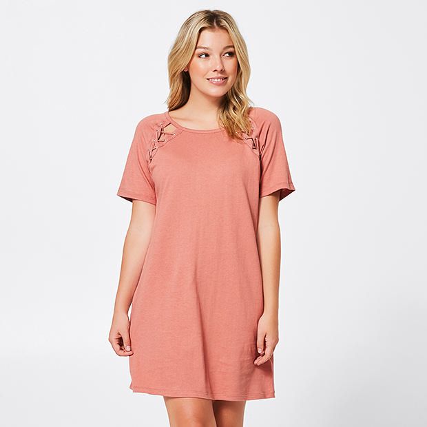 target black t shirt dress