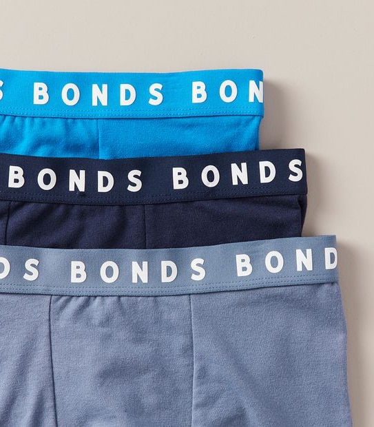 3 Pack Bonds Trunks