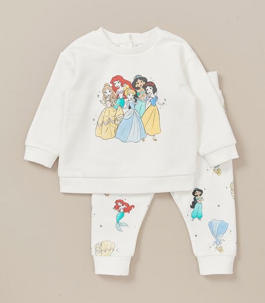 2 Piece Baby Disney Princess Set