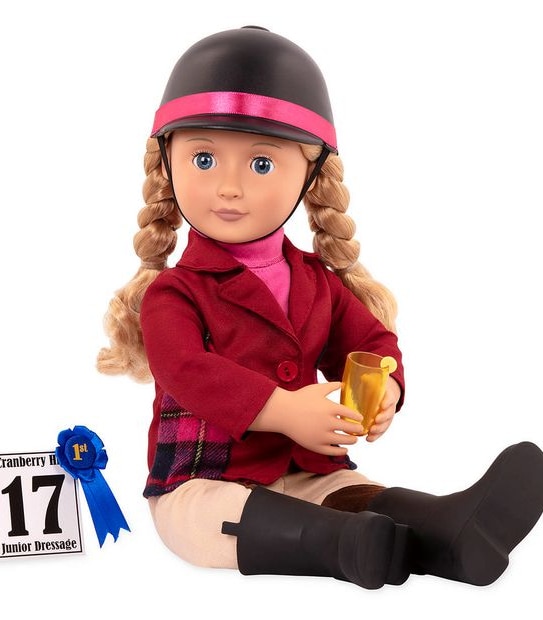 Our Generation Deluxe Lily Anna Doll – with Book