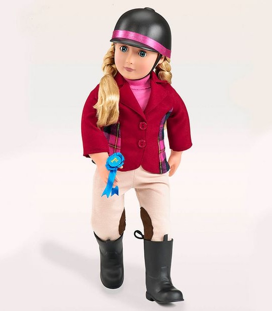 Our Generation Deluxe Lily Anna Doll – with Book