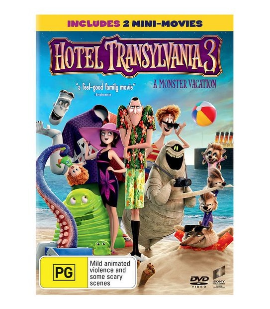 Hotel Transylvania 3: A Monster Vacation - DVD