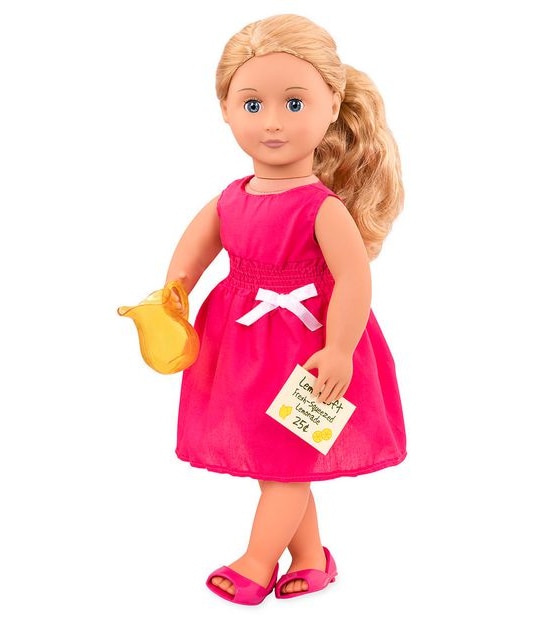 Our Generation Deluxe Lily Anna Doll – with Book
