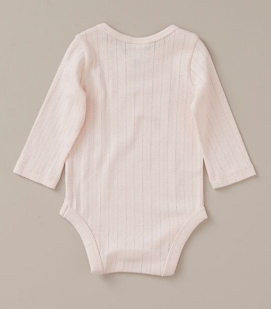 Baby Organic Cotton Pointelle Bodysuit