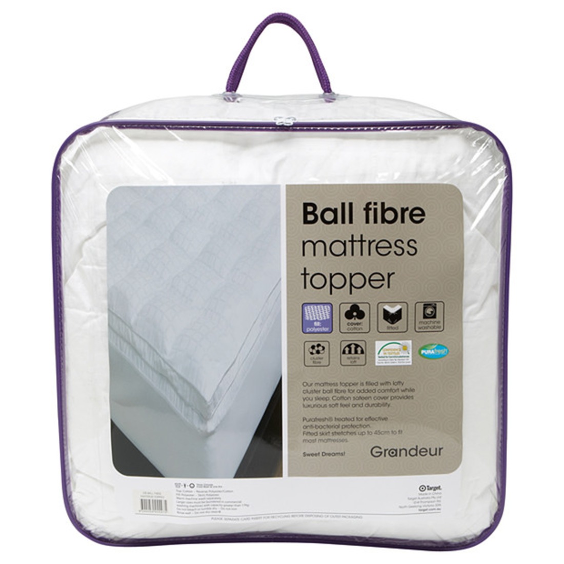 Ball Fibre Mattress Topper Ball Fibre Mattress Topper