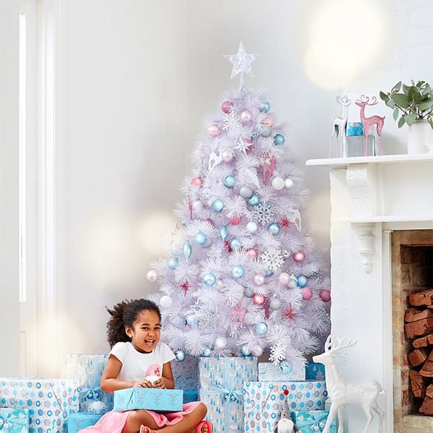 Target Snow Pine Christmas Tree 183cm Target Australia