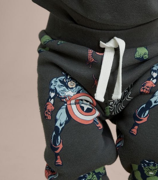 2 Piece Baby Marvel Comics Set