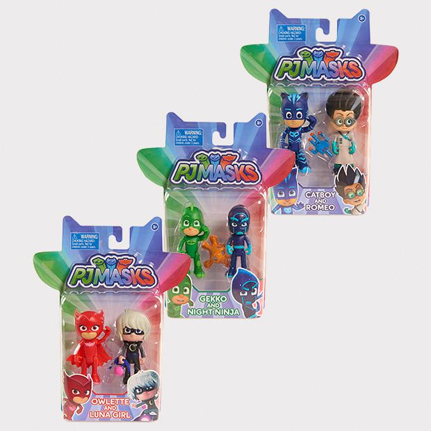 PJ Masks Figure 2 Pack Set Assorted PJ Masks Figure 2 Pack Set Assorted
