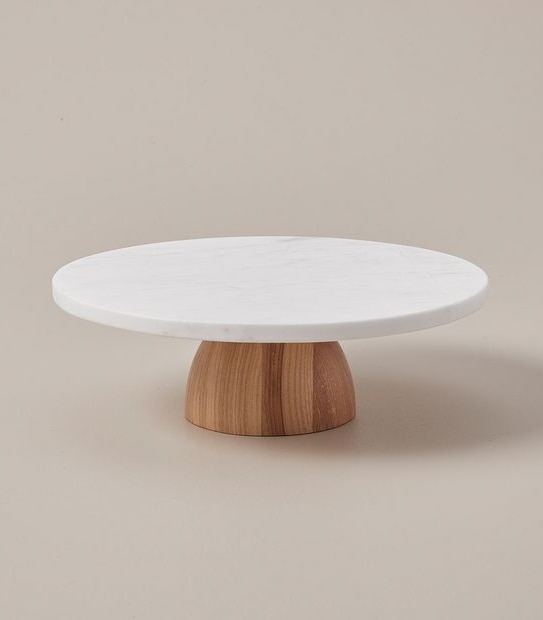 Mason Marble Cake Stand