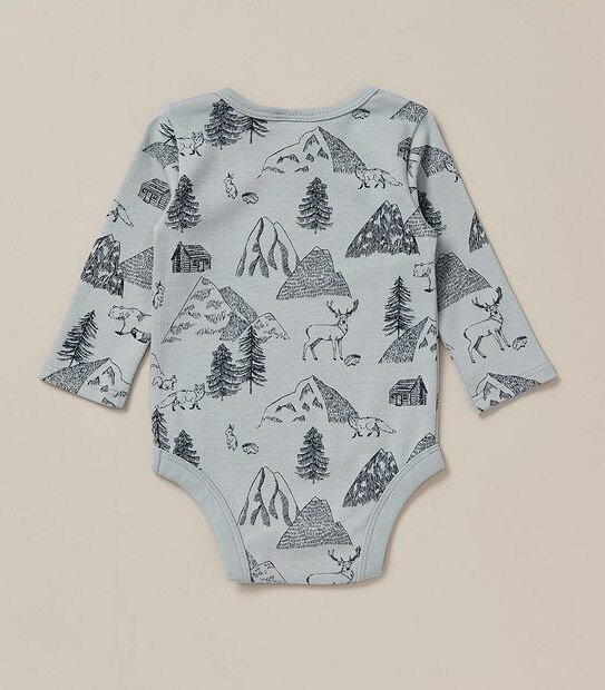 5 Pack Baby Organic Cotton Bodysuits