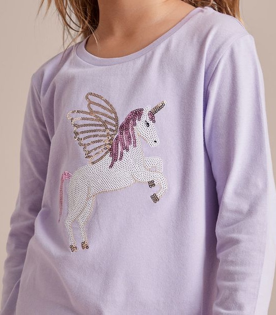 Sequin Unicorn Top