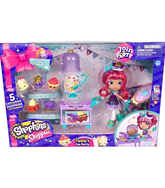 Shopkins Join The Party Tippy's Tea Party Playset