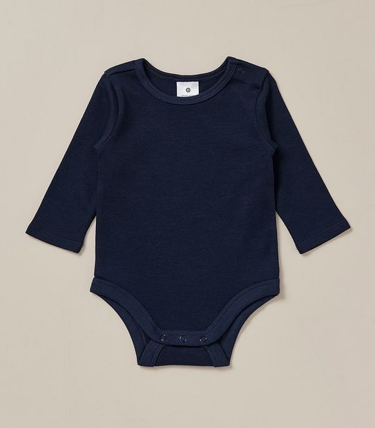 5 Pack Baby Organic Cotton Bodysuits 4 of 6