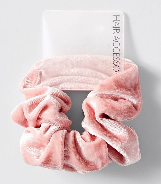 Velvet Scrunchie - Large Pink