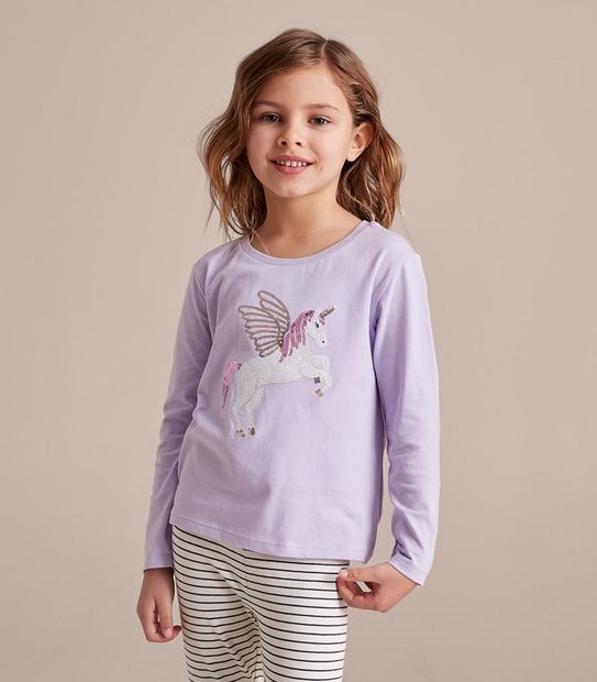 Sequin Unicorn Top