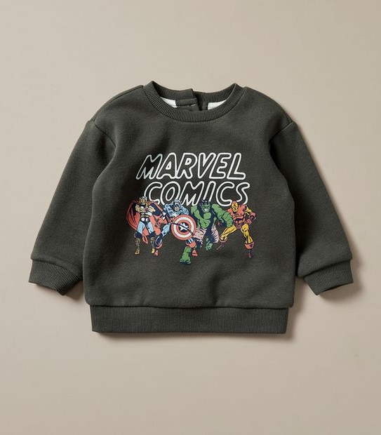 2 Piece Baby Marvel Comics Set