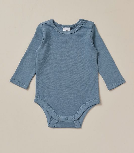 5 Pack Baby Organic Cotton Bodysuits
