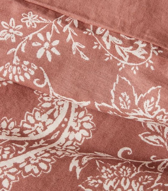 Amori Paisley Linen/Cotton Quilt Cover Set
