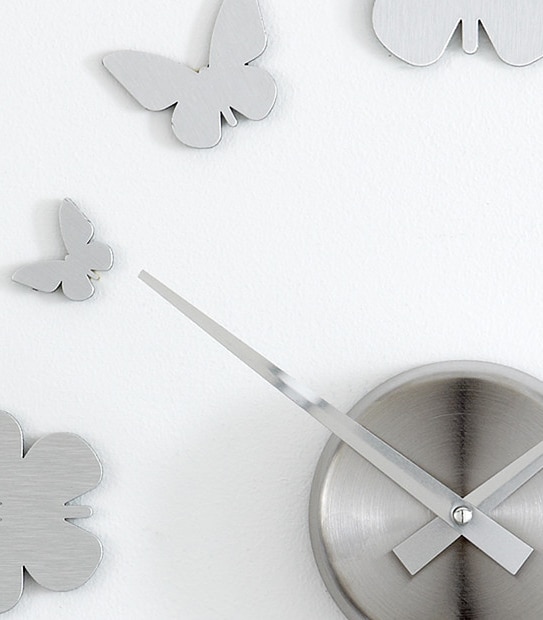 DIY Butterfly Wall Clock
