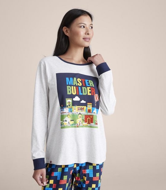 Womens Lego Pyjama Set