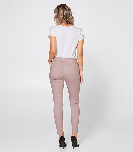 Full Length Denim Jeggings 2 of 3