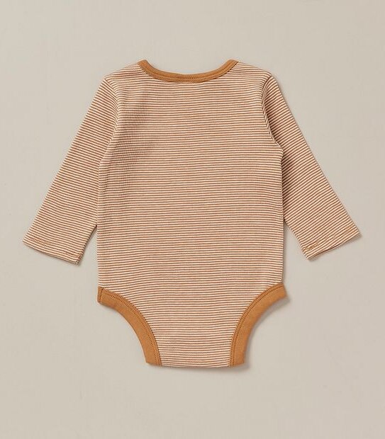 5 Pack Baby Organic Cotton Bodysuits 2 of 6