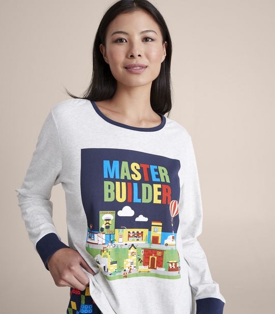 Womens Lego Pyjama Set