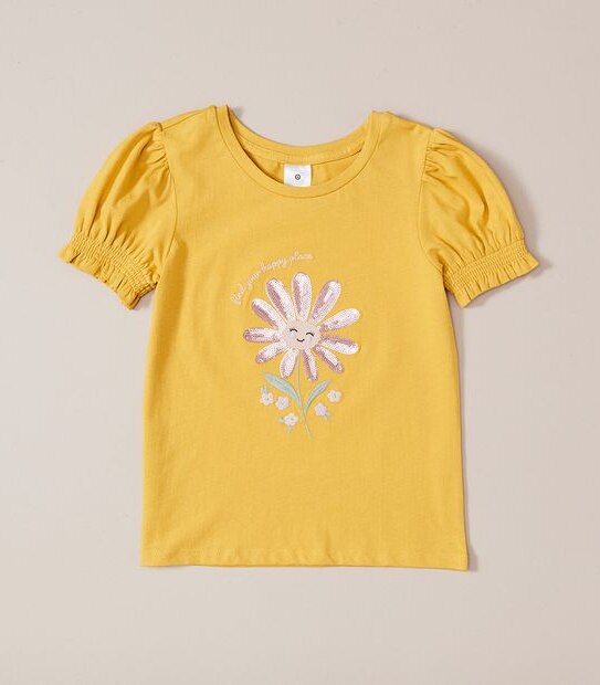Sequin Flower T-shirt