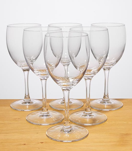 Vino Set of 6 White Wine Glasses