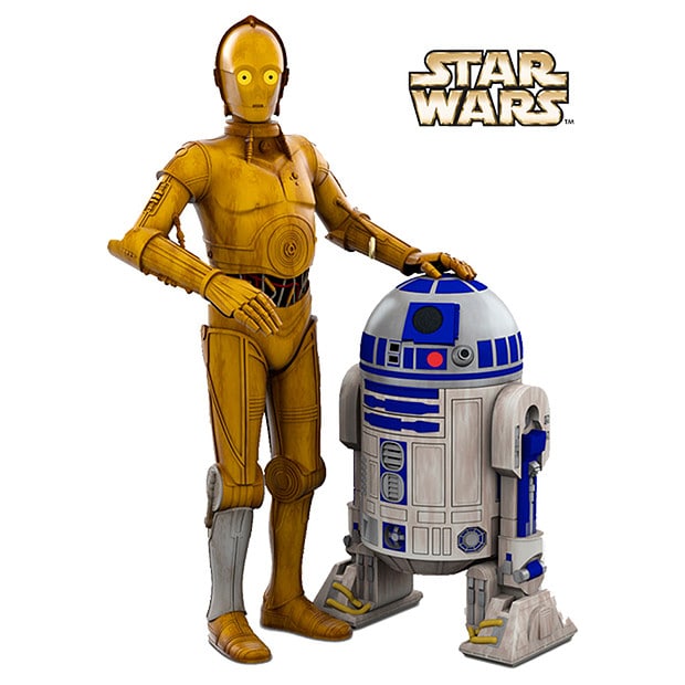 C-3PO and R2-D2 Ornament | Target Australia