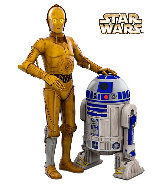Hallmark's Star Wars: A New Hope C-3PO and R2-D2 Ornament
