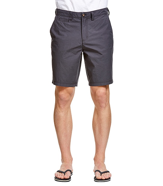 Men's Classic Fit Lightweight Chino Shorts - Black
