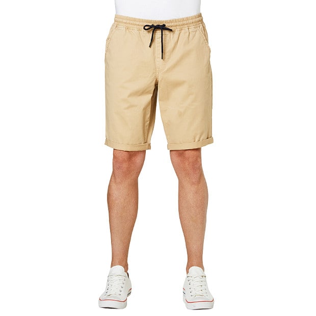 mens elastic waist shorts australia