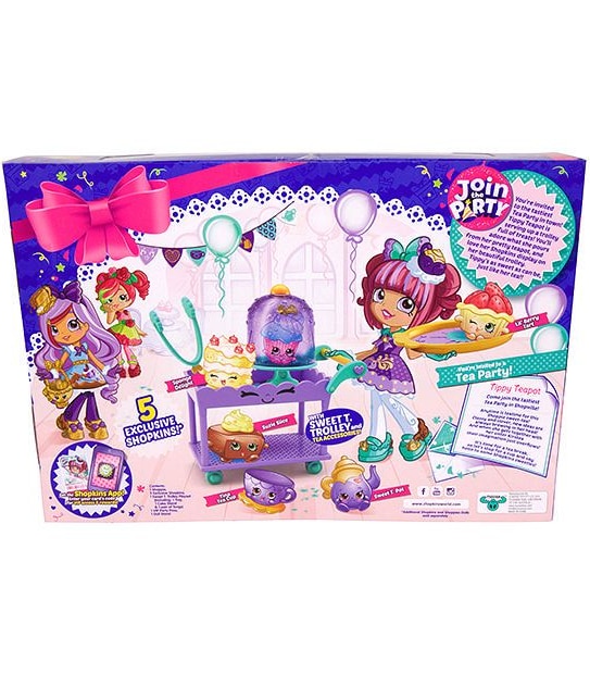Shopkins Join The Party Tippy's Tea Party Playset