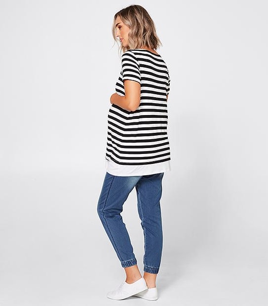 Maternity Relaxed Nursing Top