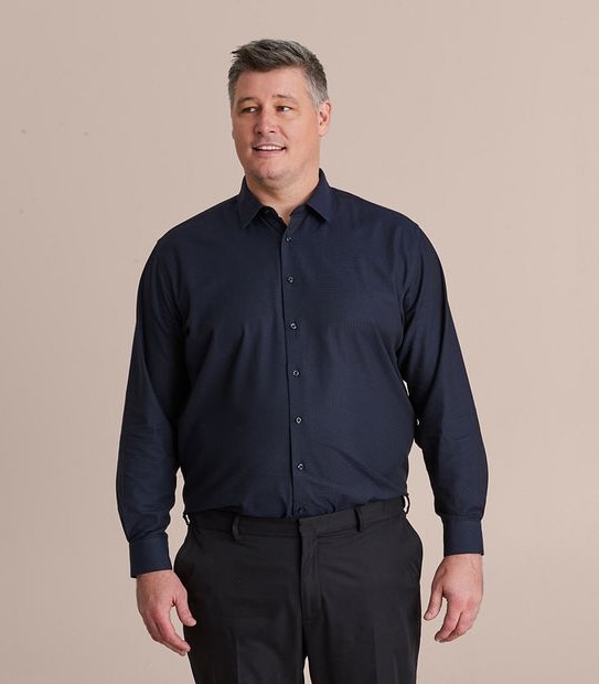 Mr Big Textured Business Shirt