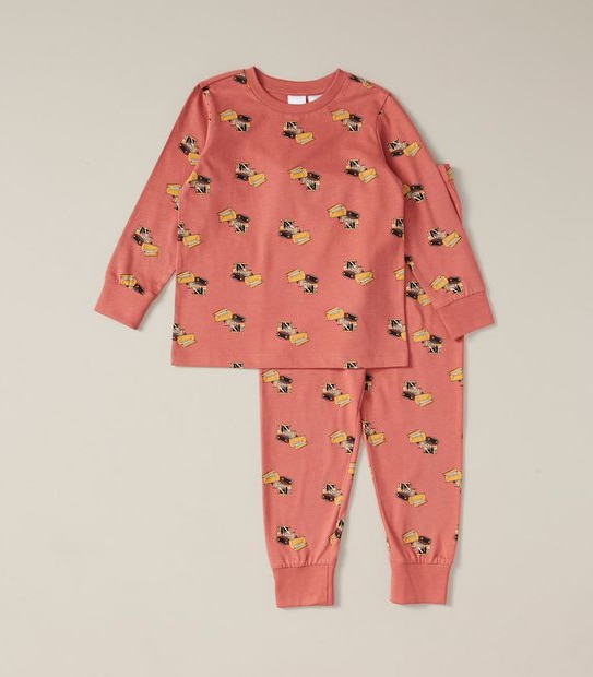 Organic Cotton Digger Pyjama Set
