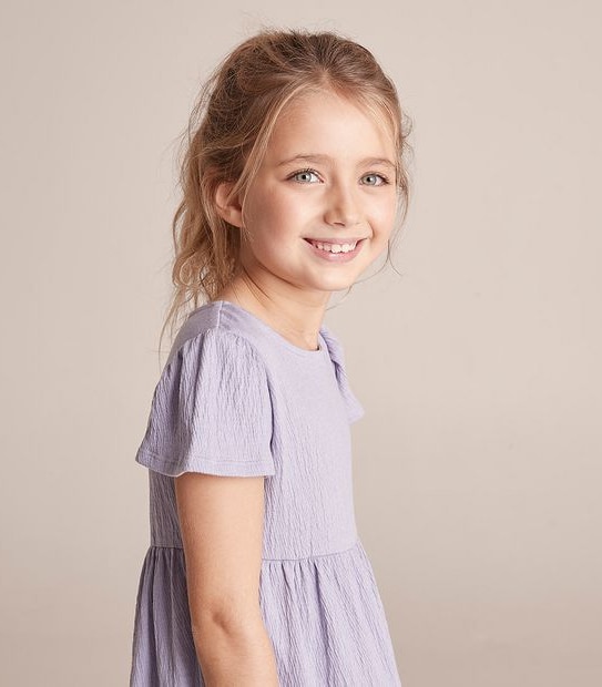 Crinkle Textured Dress | Target Australia