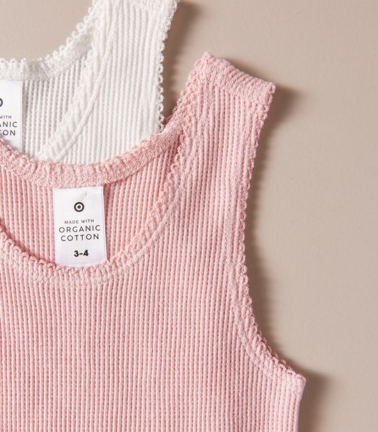 2 Pack Organic Cotton Thermal Vests