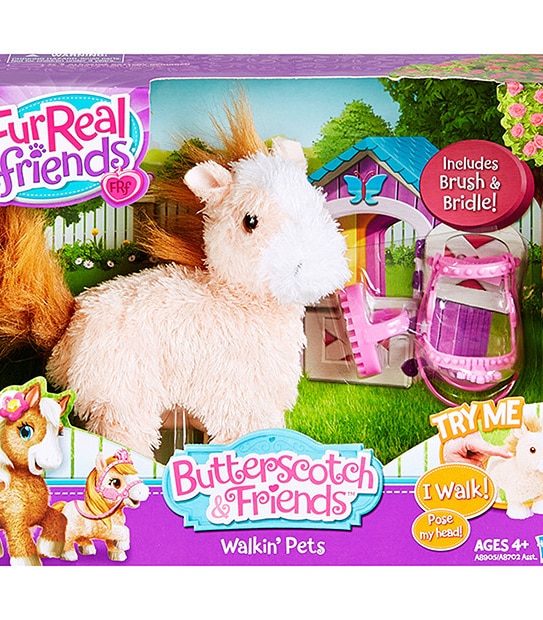 FurReal Friends Butterscotch & Friends Walkin' Pet Strawberry Rose